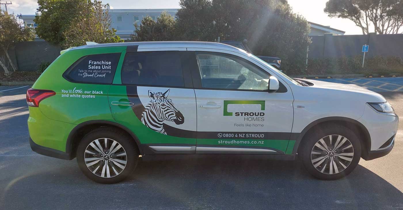 Stroud Homes NZ Franchise Vehicle
